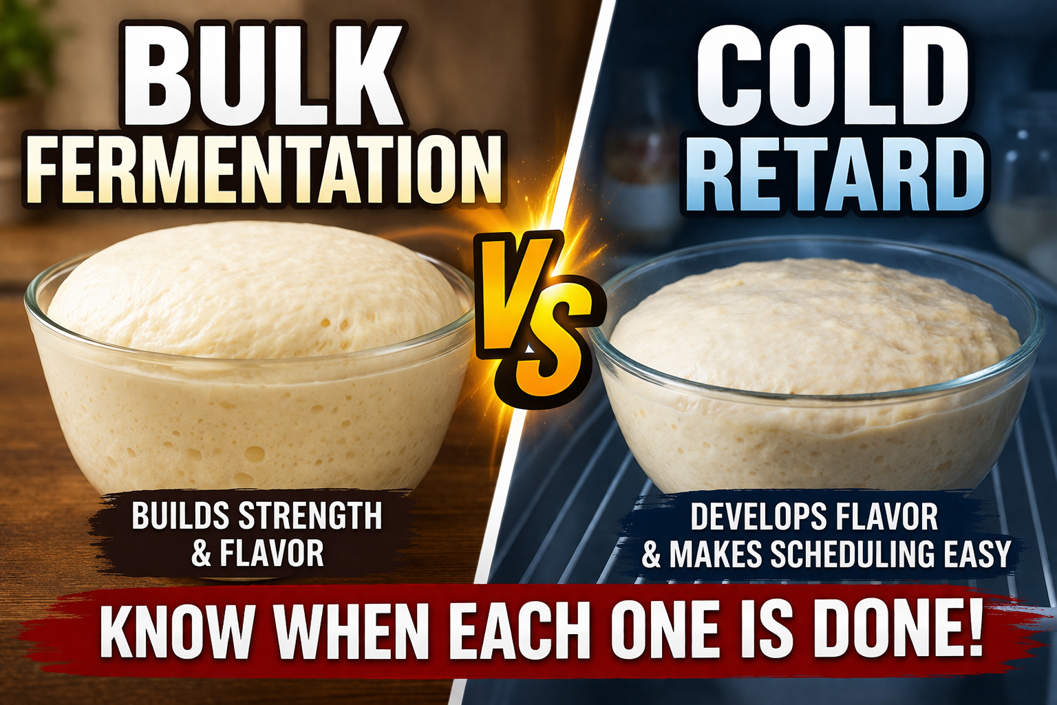 Bulk Fermentation vs. Cold Retard: What Each Phase Actually Does