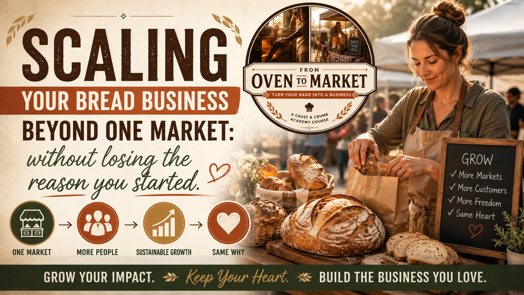 Scaling Your Bread Business Beyond One Market: From Oven to Market Growth